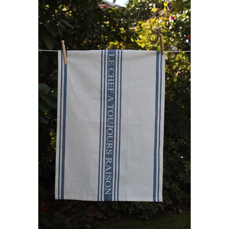 Elk Studio Le Chef Towels in Blue Set of 4 TWL04/S4